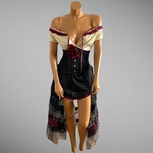 Adult Costume Pirate Girl Small